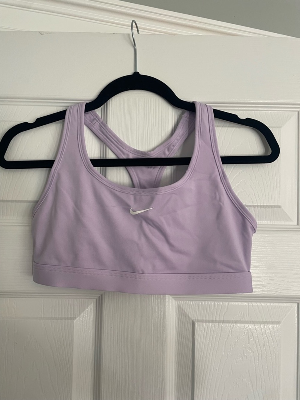 Nike Lavender Racerback Sports Bra - Light Purple